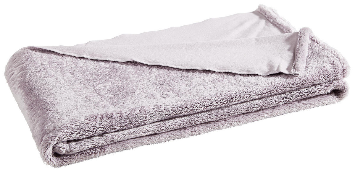 FELLDECKE Reborn Bliss 140/190 cm  - Rosa, KONVENTIONELL, Textil (140/190cm) - Zoeppritz