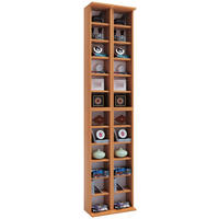 CD-Regal in Buchefarbe - Buchefarben, Konventionell, Holzwerkstoff (42/183/20cm) - MID.YOU