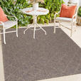 In- und Outdoorteppich 80/150 cm Zagora  - Schwarz/Braun, Basics, Textil (80/150cm) - Novel