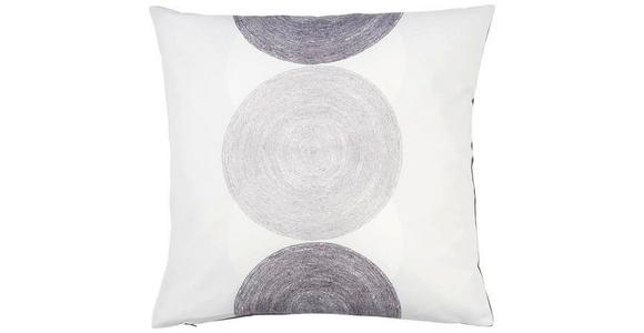 ZIERKISSEN 50/50 cm - Anthrazit, Design, Textil (50/50cm) - Novel