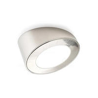 AUFBAULEUCHTE - Edelstahlfarben, Basics, Kunststoff (7,5/3,2/7,5cm) - HKT