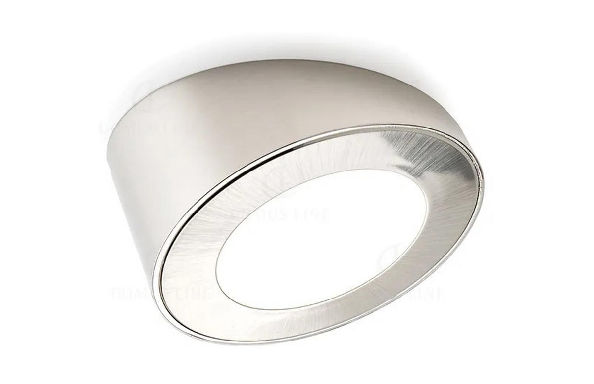 AUFBAULEUCHTE - Edelstahlfarben, Basics, Kunststoff (7,5/3,2/7,5cm) - HKT