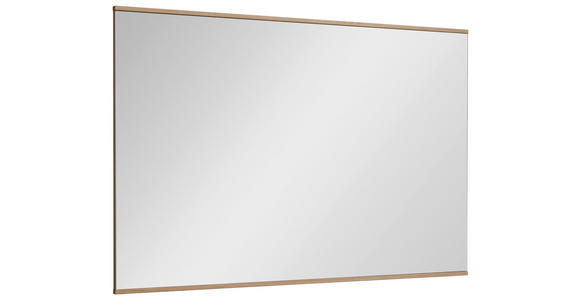 WANDSPIEGEL 119/60/2 cm    in rechteckig  - Klar/Eiche Bianco, Design, Glas/Holzwerkstoff (119/60/2cm) - Dieter Knoll