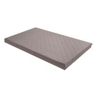 JUGENDMATRATZE 120/200 cm, Höhe ca. 14 cm  - Taupe, Basics, Textil (120/200cm) - Paidi