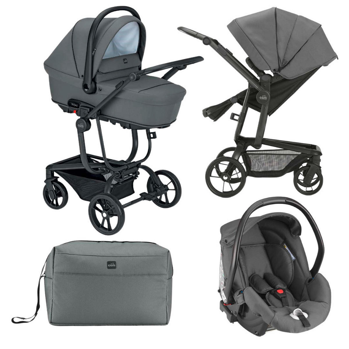 DEČJA KOLICA - SET  TASKI SPORT 863  - Osnovno (89,5/60/170,5cm) - CAM