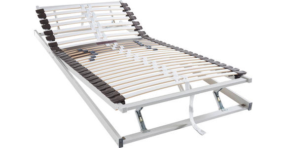 LATTENROST 90/200 cm - Hellgrau/Braun, Basics, Holz (90/200cm) - Dieter Knoll