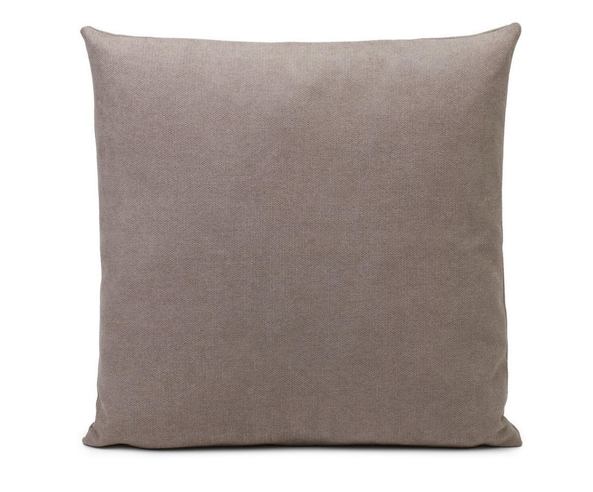 DEKORAČNÍ POLŠTÁŘ 50/50 cm - šedohnědá, Basics, textil (50/50cm) - Novel