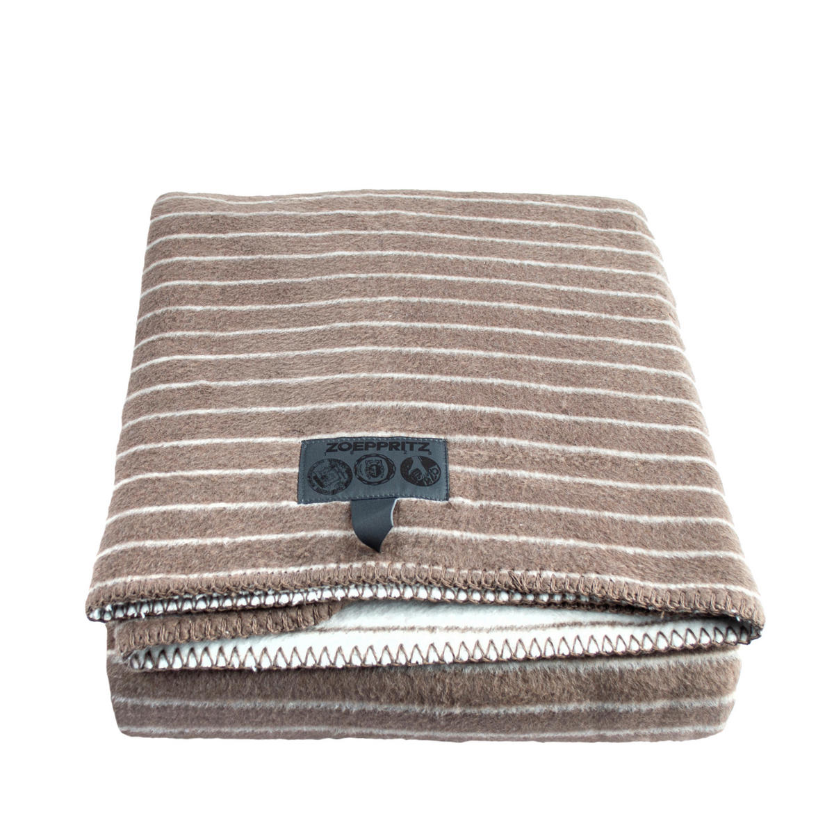 DECKE 150/200 cm  - Hellbraun, Basics, Textil (150/200cm) - Zoeppritz