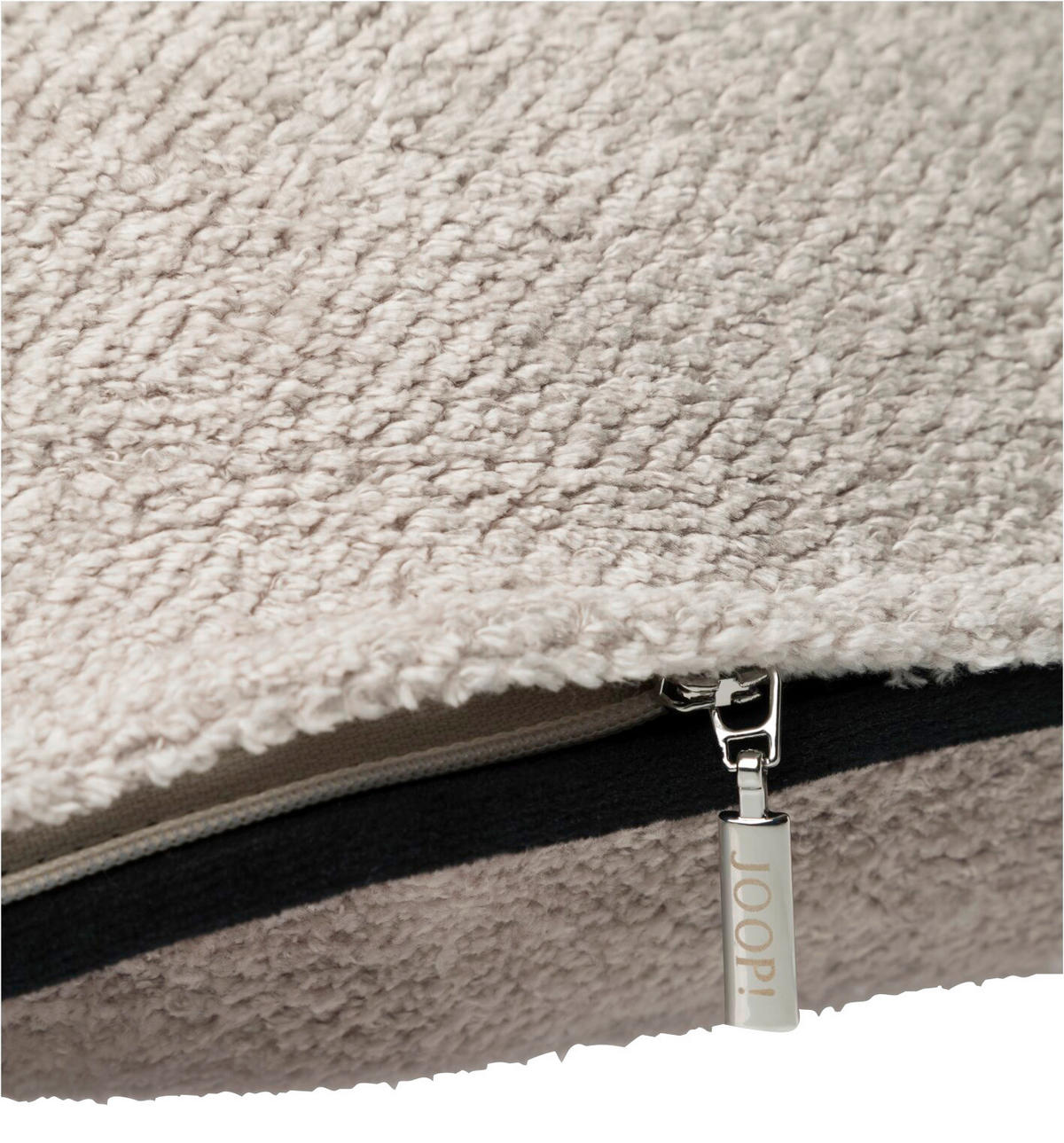 KISSENHÜLLE J!Sign natur 40/60 cm  - Creme/Schwarz, Basics, Textil (40/60cm) - Joop!