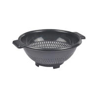 KUHINJSKO CJEDILO  - antracit, Basics, plastika (25/10cm)