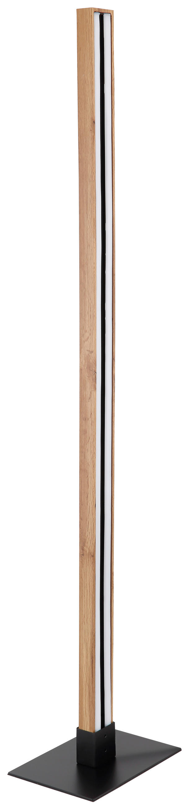 LED SVJETILJKA PODNA Doro  - crna/opalna, Natur, metal/plastika (25/18/123cm) - Globo