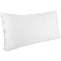KOPFPOLSTER 40/80 cm  Comfy Medium  - Weiß/Grün, Basics, Kunststoff/Textil (40/80cm) - Sleeptex