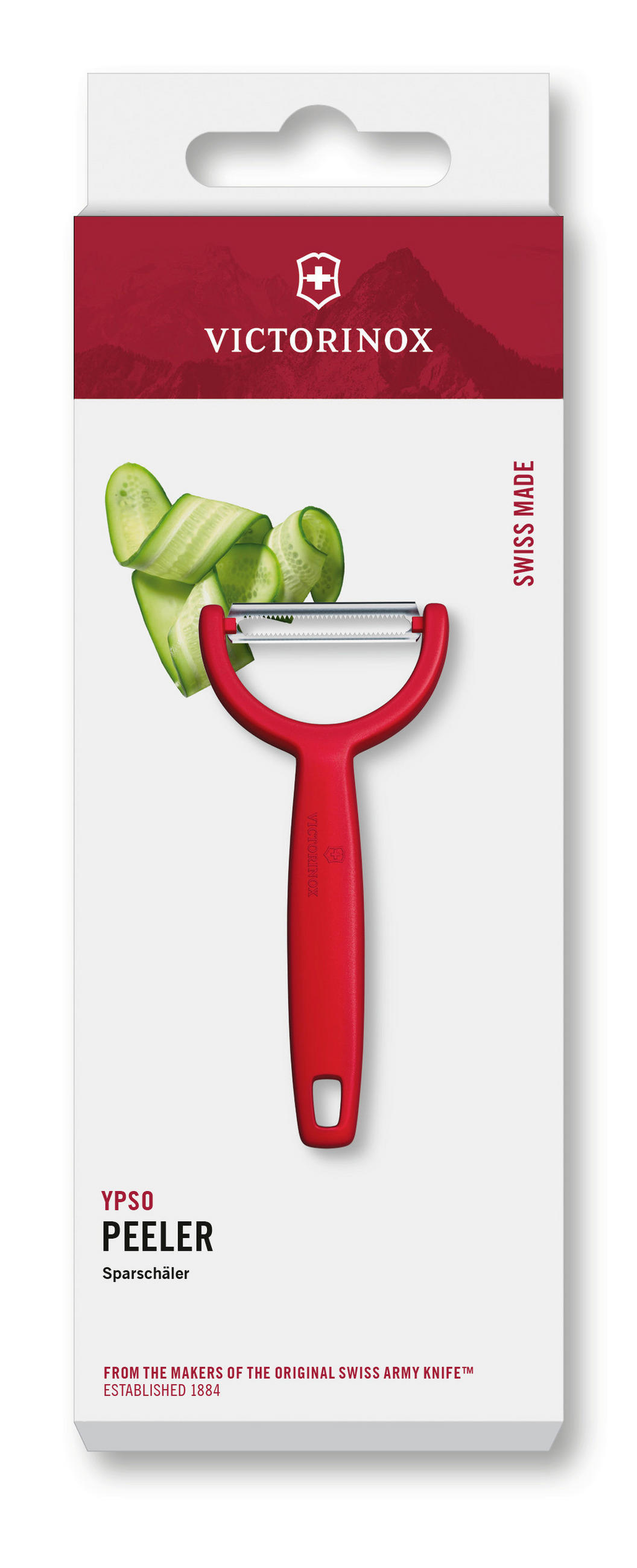 SCHÄLER  - Hellrot, Basics, Kunststoff (14,5/6,3/1,8cm) - Victorinox