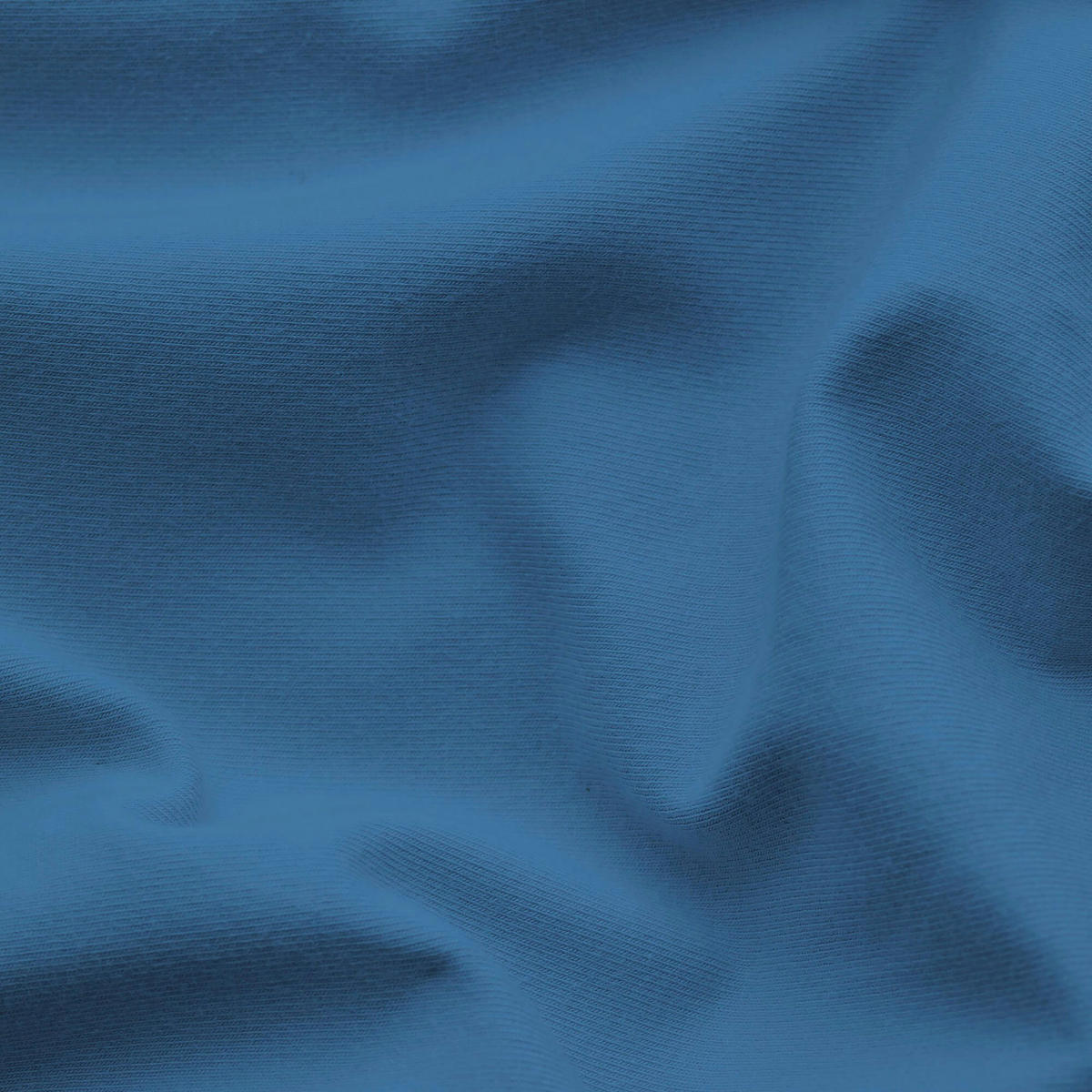 BOXSPRING-SPANNLEINTUCH 90-100/190-220 cm Jersey  - Blau, Basics, Textil (90-100/190-220cm) - Schlafgut