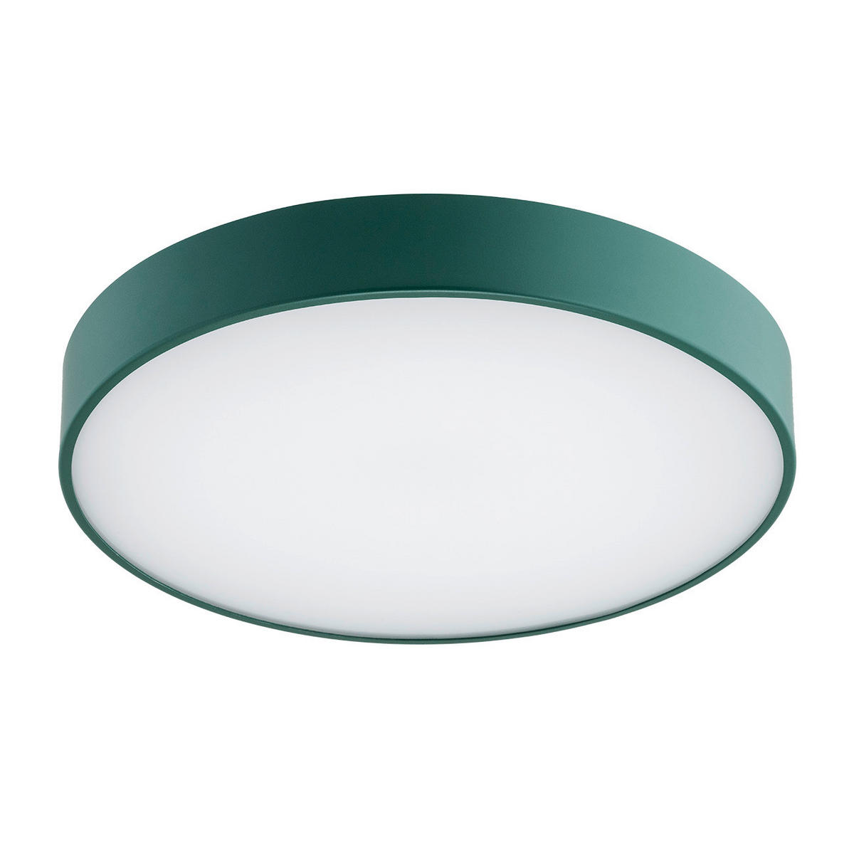 LED-DECKENLEUCHTE   - Transparent, KONVENTIONELL, Kunststoff/Metall (34/34cm)