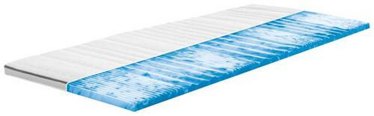 TOPPER 80/200 cm Höhe ca. 5 cm  - Weiss, Basics, Textil (80/200cm) - Modante