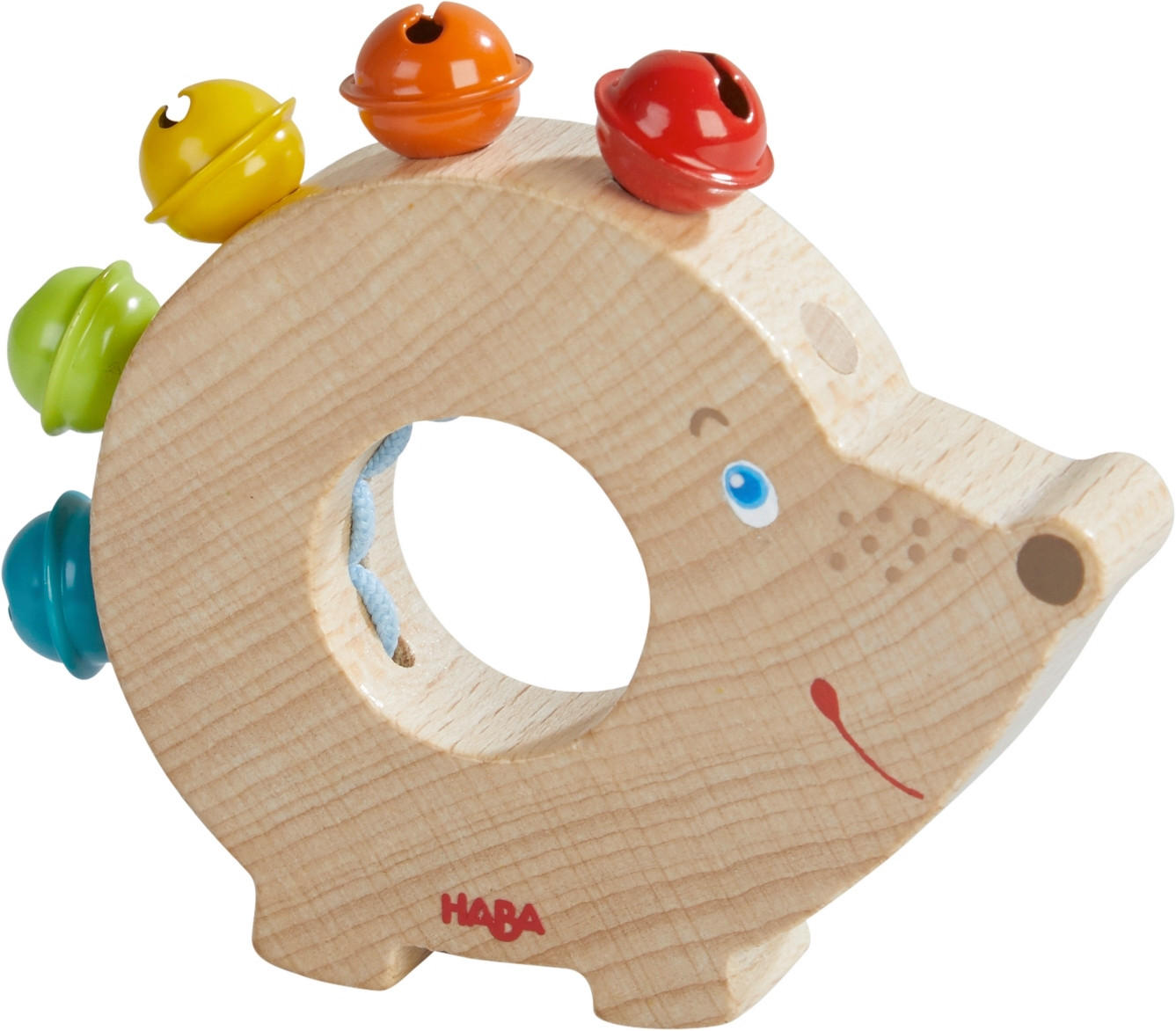 RASSEL Klangspielzeug  - Basics, Holz/Metall (9,2/1,9/7,8cm) - Haba