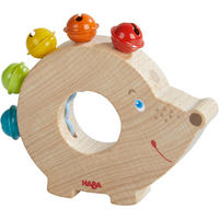 RASSEL Klangspielzeug  - Basics, Holz/Metall (9,2/1,9/7,8cm) - Haba