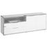 LOWBOARD 180/64/42 cm - Edelstahlfarben/Eichefarben, Design, Holzwerkstoff/Kunststoff (180/64/42cm) - Hom`in LOWBOARD 180/64/42 cm - Edelstahlfarben/Eichefarben, Design, Holzwerkstoff/Kunststoff (180/64/42cm) - Hom`in