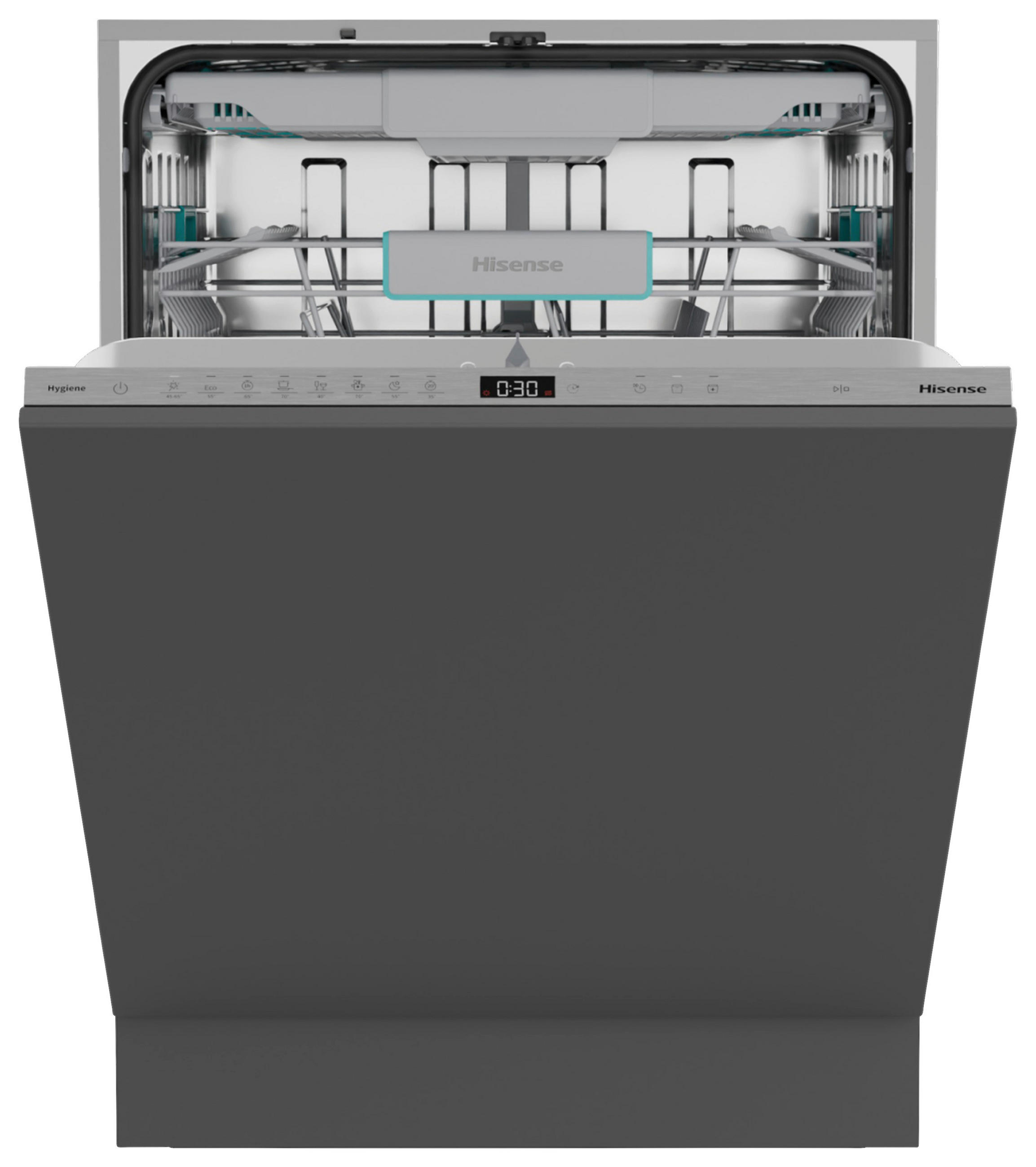 GESCHIRRSPÜLER HV16A  - Edelstahlfarben, Basics, Metall (59,8/81,6/55,5cm) - Hisense
