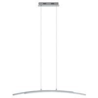 LED-HÄNGELEUCHTE 96/8/150 cm   - Chromfarben/Transparent, MODERN, Kunststoff/Metall (96/8/150cm)