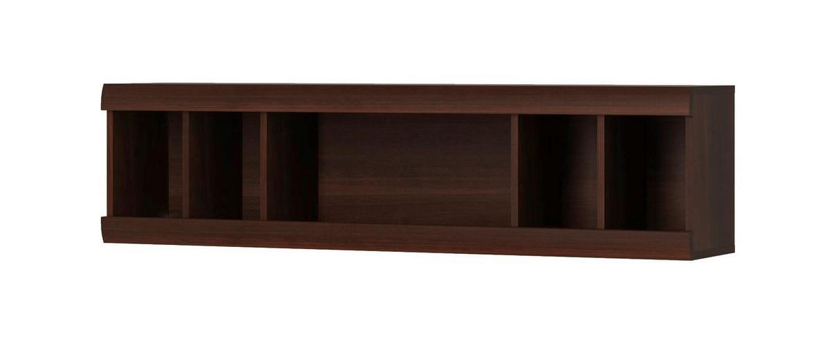 ZÁVĚSNÁ SKŘÍŇKA, barvy vlašských ořechů, 140/36/30 cm - barvy vlašských ořechů, Konvenční, kompozitní dřevo (140/36/30cm) - Venda