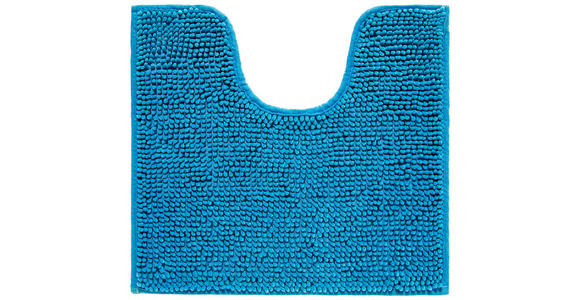 WC-Vorleger Anke - Petrol, MODERN, Textil (45/50cm) - Luca Bessoni