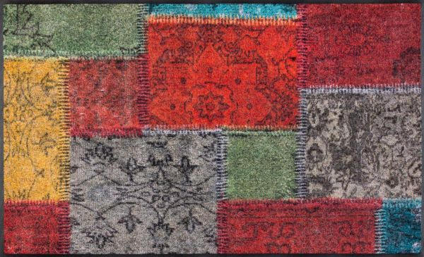 FUßMATTE  40/60 cm  Multicolor  - Multicolor, Design, Kunststoff/Textil (40/60cm) - wash+dry