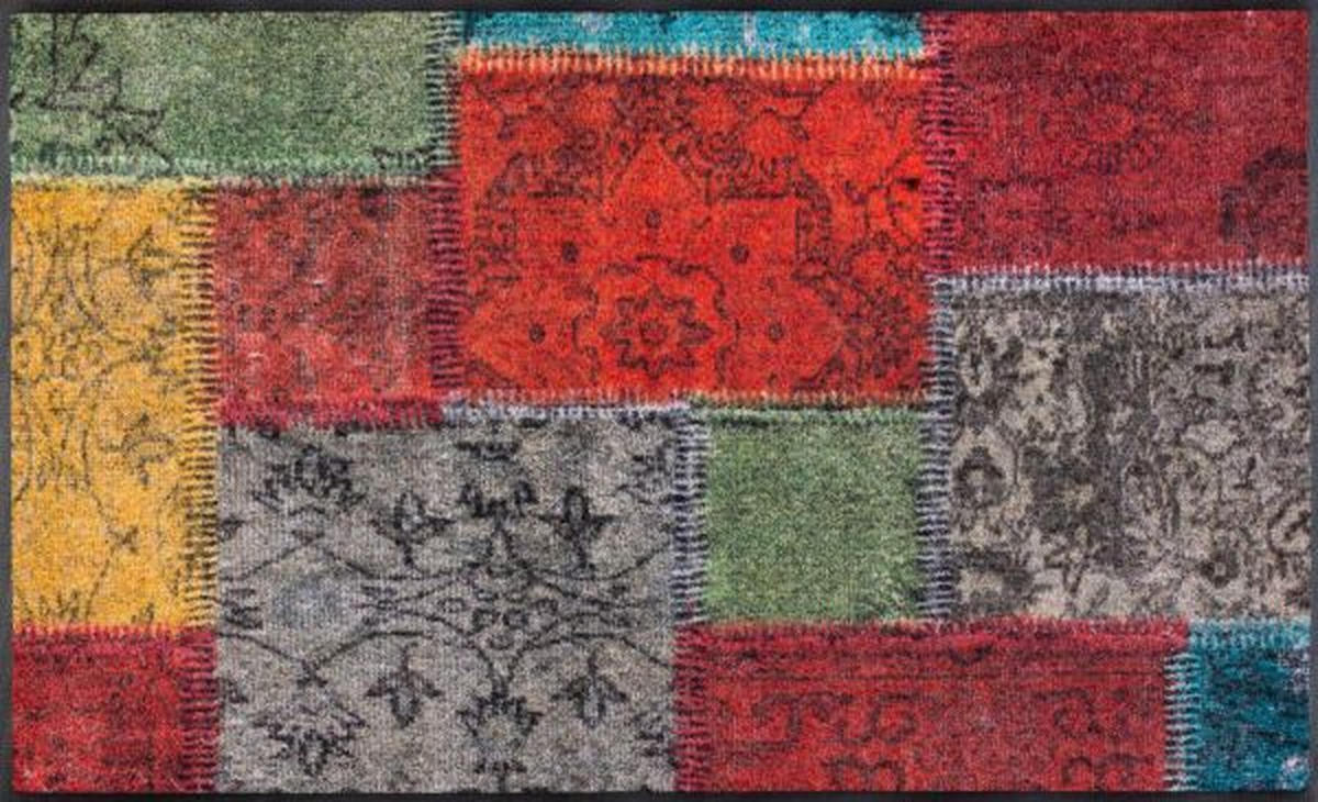 FUßMATTE  40/60 cm  Multicolor  - Multicolor, Design, Kunststoff/Textil (40/60cm) - wash+dry