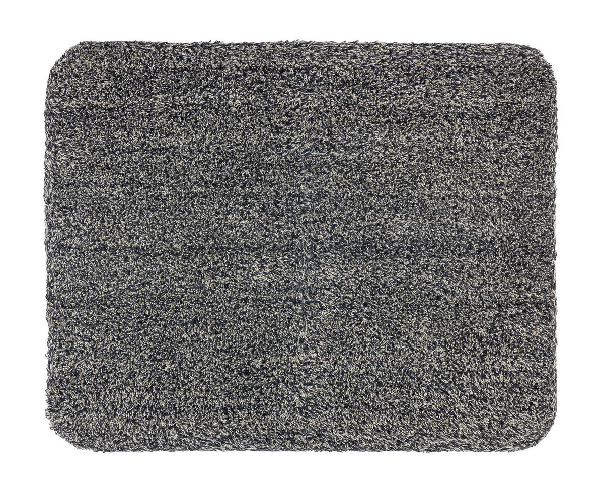 FUßMATTE  60/75 cm  Anthrazit  - Anthrazit, Basics, Kunststoff/Textil (60/75cm) - Esposa