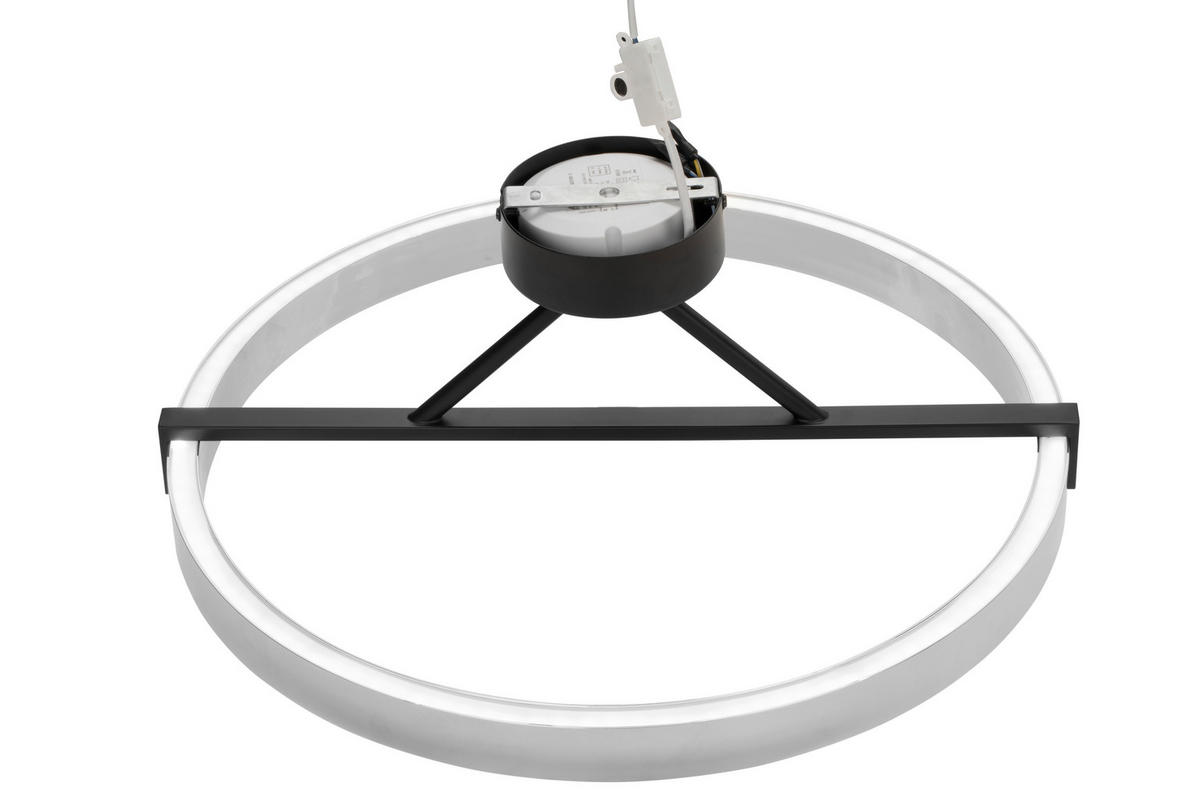 STROPNÍ LED SVÍTIDLO, 51/50/18 cm - čiré, Trend, kov/plast (51/50/18cm) - Dieter Knoll