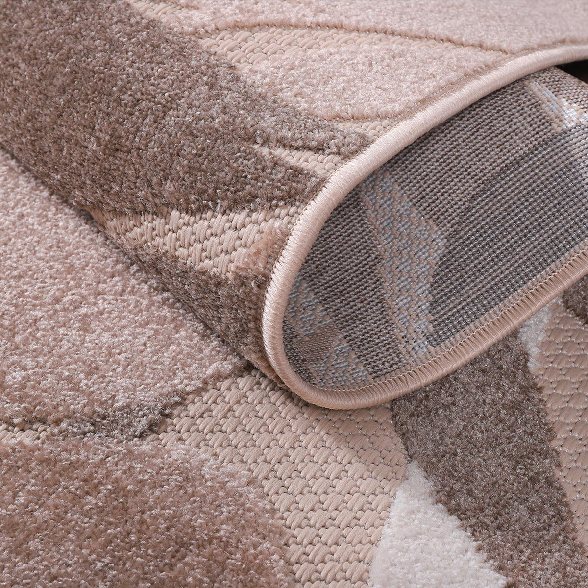LÄUFER 80/200 cm Floral  - Beige/Braun, LIFESTYLE, Kunststoff/Textil (80/200cm) - Novel