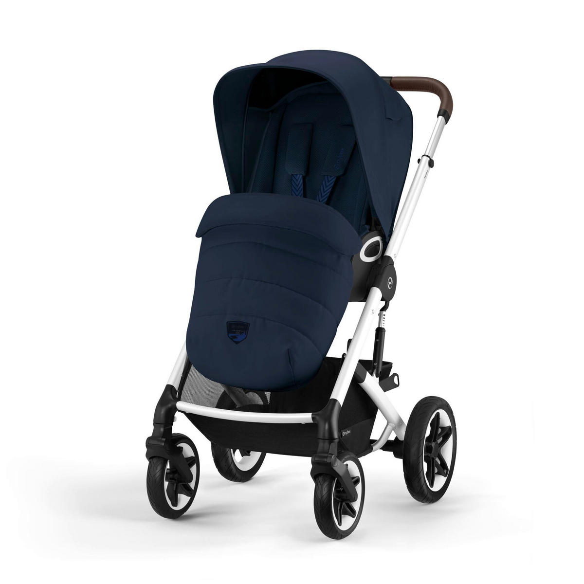 DJEČJA KOLICA  Talos S Lux  - tamno plava/srebrne boje, Basics, tekstil/metal (91/60,5/110cm) - Cybex