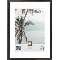 BILDERRAHMEN - Schwarz, Basics, Glas/Kunststoff (18/24cm)