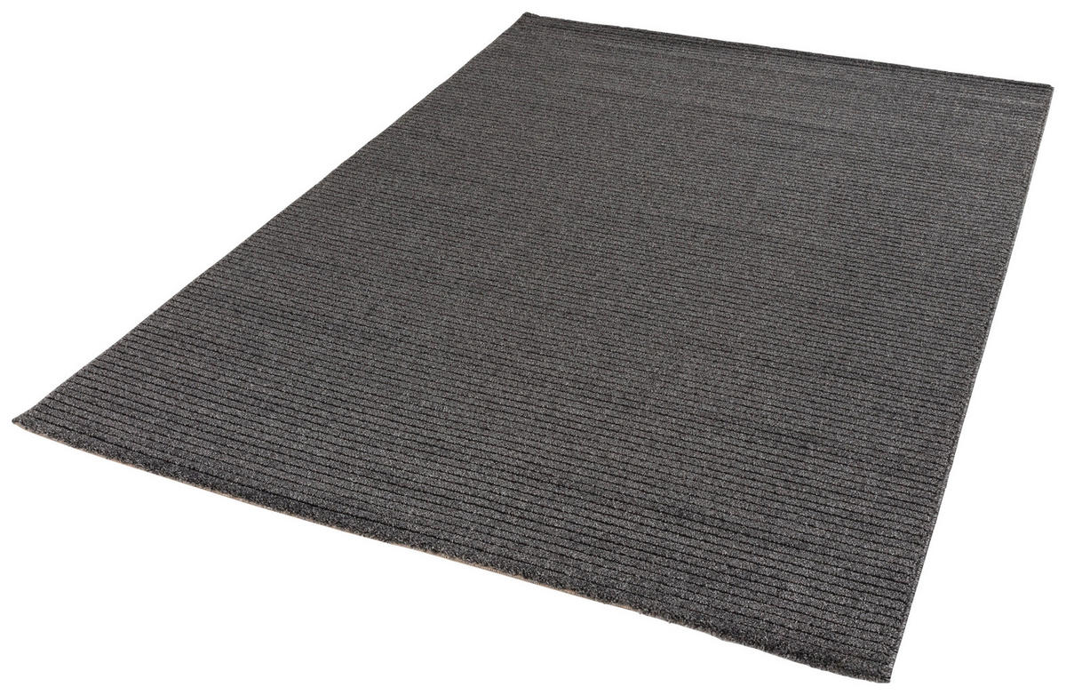 WEBTEPPICH 200/290 cm Anthrazit  - Anthrazit, Design, Textil (200/290cm) - Schöner Wohnen