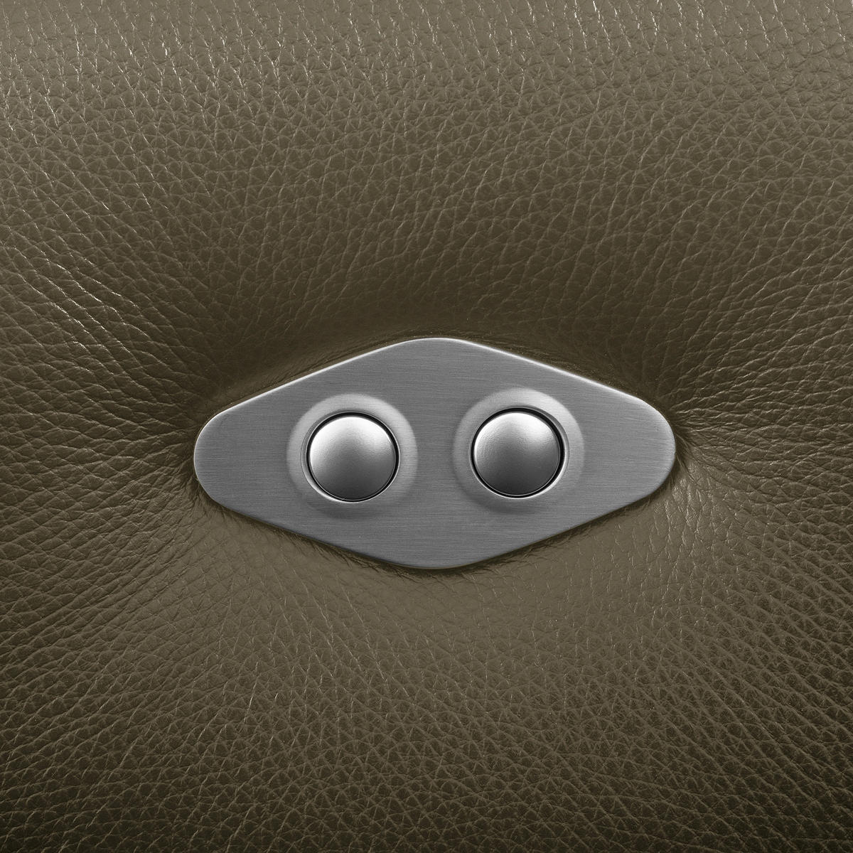 ECKSOFA  Echtleder Taupe  - Taupe/Schwarz, Design, Leder/Kunststoff (274/177cm) - Livetastic