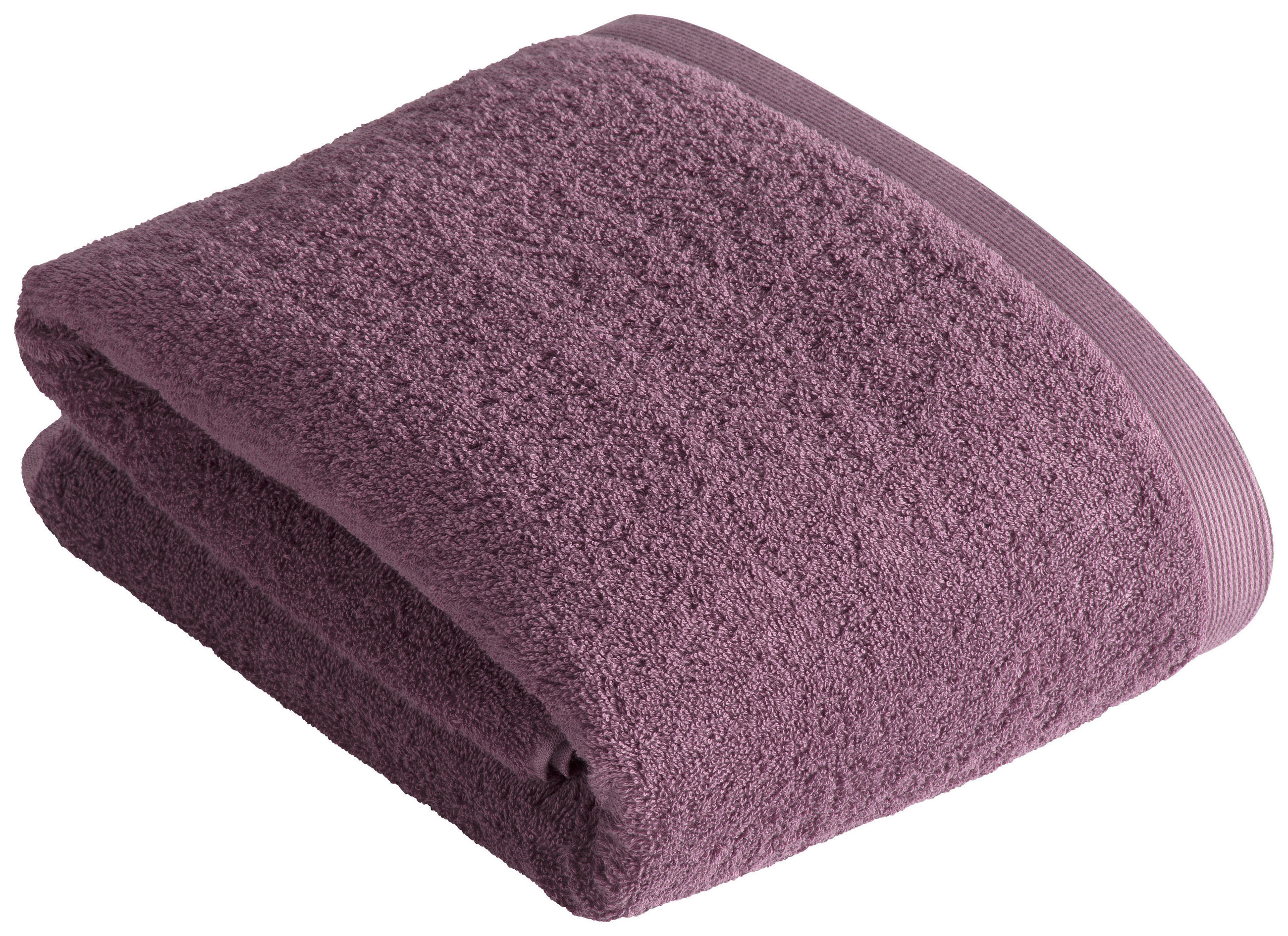 BADETUCH High Line Rot 150/100 cm  - Rot, Basics, Textil (150/100cm) - Vossen