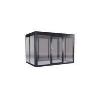 GERÄTEHAUS 339/234/232 cm  - Anthrazit, Basics, Kunststoff/Metall (339/234/232cm)