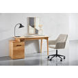 SCHREIBTISCH 156,7/65/74,2 cm  in Eichefarben  - Eichefarben, MODERN, Holz (156,7/65/74,2cm) - Linea Natura
