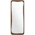 WANDSPIEGEL 70/180/5 cm    in rechteckig  - Walnussfarben, Design, Glas/Holz (70/180/5cm) - Xora