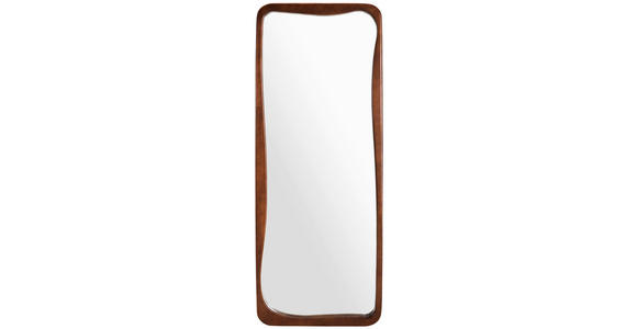 WANDSPIEGEL 70/180/5 cm    in rechteckig  - Walnussfarben, Design, Glas/Holz (70/180/5cm) - Xora