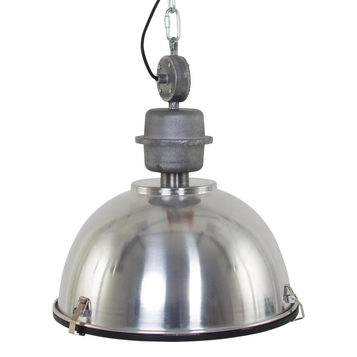 PENDELLEUCHTE  42/145/42 cm   - Silberfarben, Trend, Glas/Metall (42/145/42cm)