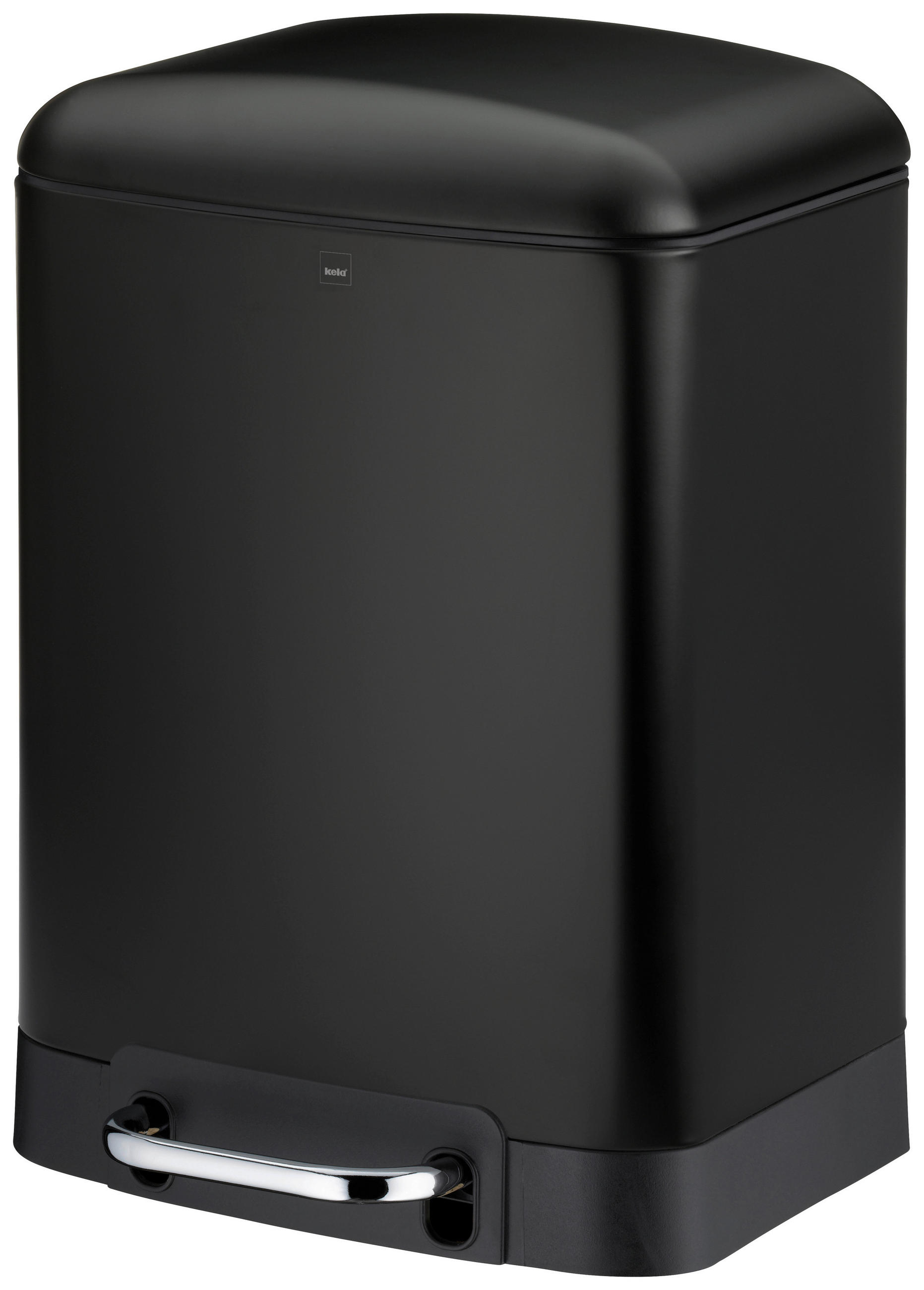 KOSMETIKEIMER 6 l  Metall  - Schwarz, Basics, Metall (22,5/20,5/32,5cm) - Kela