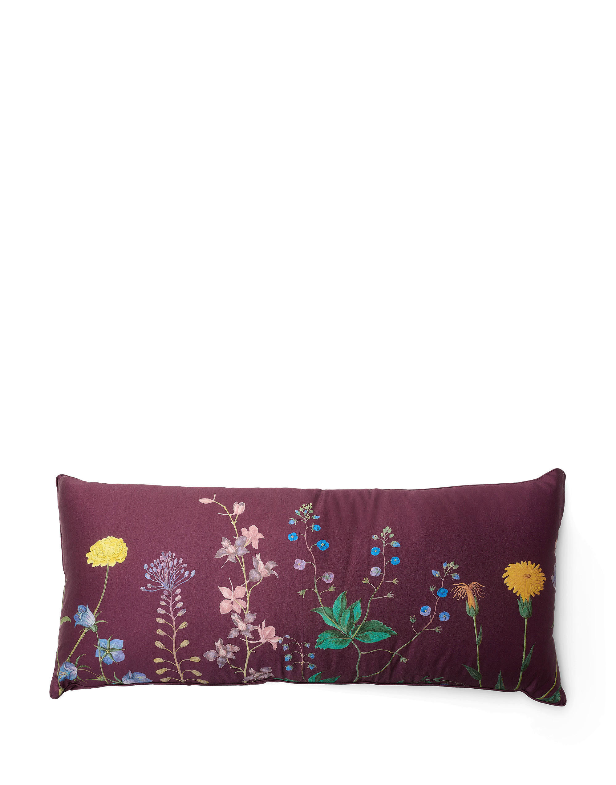 DEKORAČNÝ VANKÚŠ 40/90 cm - vínovočervená, Konventionell, textil (40/90cm) - Essenza