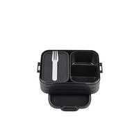 LUNCHBOX - Schwarz, KONVENTIONELL, Kunststoff (18,5/6,5/12cm) - Mepal