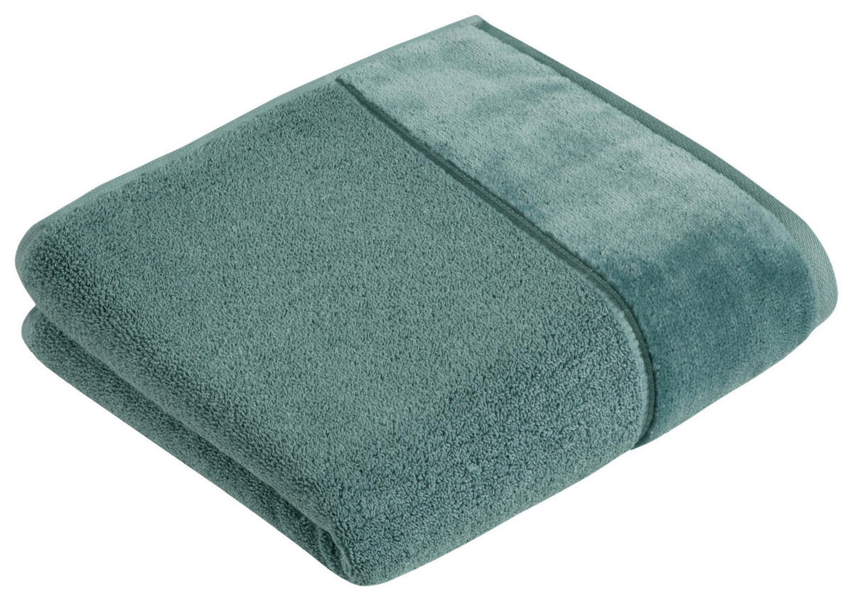 HANDTUCH 110/60 cm Pure NOS Vossen Wäsche Blau  - Blau, Basics, Textil (110/60cm) - Vossen