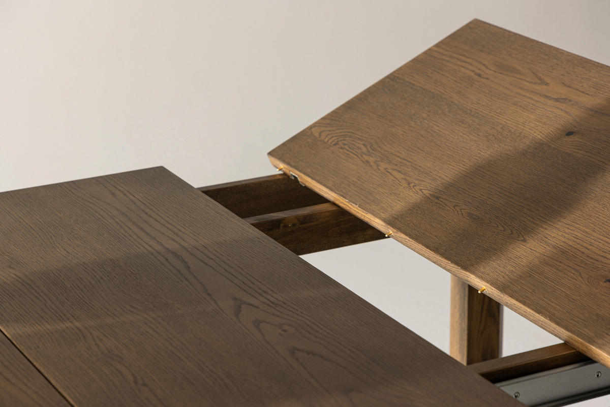 ESSTISCH Eiche teilmassiv rechteckig Eichefarben  - Eichefarben, Design, Holz (170/95/75cm) - Livetastic