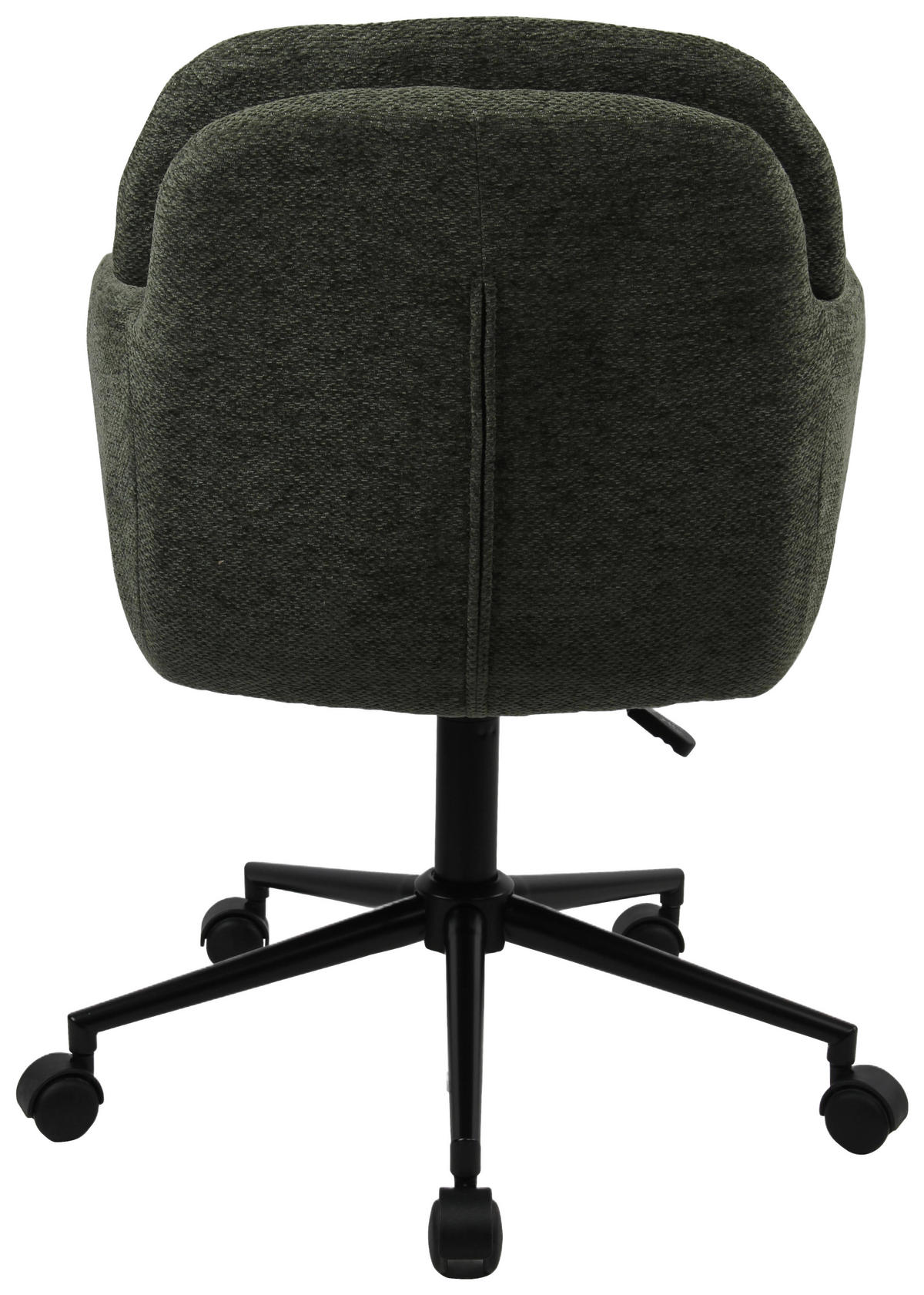 DREHSTUHL  in Webstoff Grün  - Schwarz/Grün, Modern, Kunststoff/Textil (55/85-95/60cm) - MID.YOU