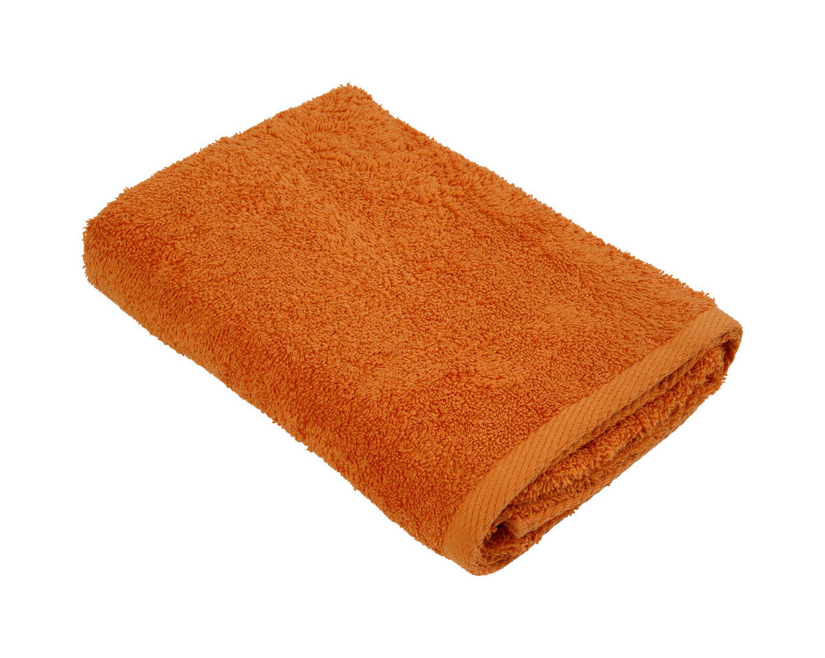 HANDTUCH Palma Orange  - Orange, Basics, Textil (50/100cm) - Esposa