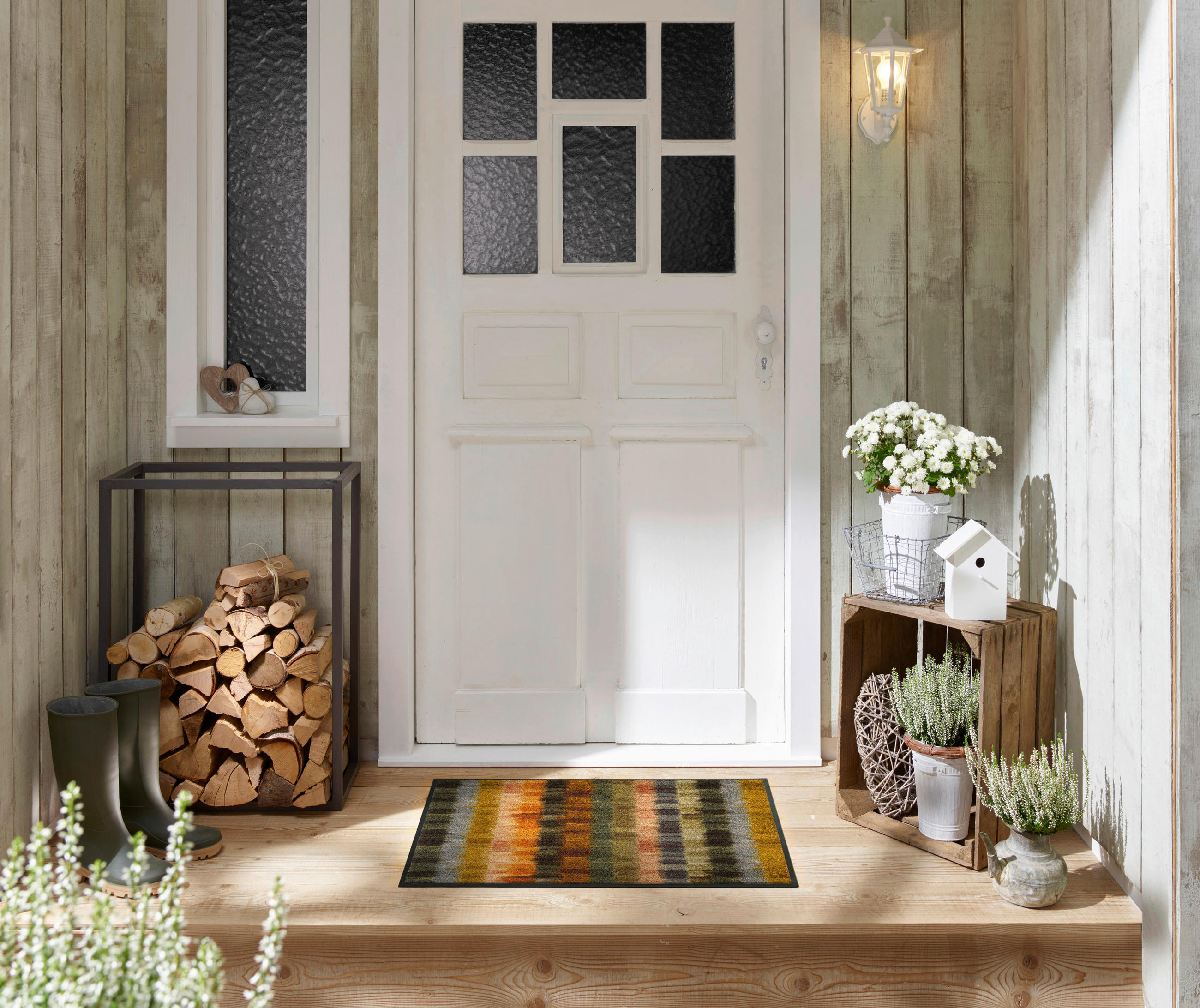 DVEŘNÍ ROHOŽKA, 60/85 cm, vícebarevná - vícebarevná, Konvenční, textil/plast (60/85cm) - Esposa